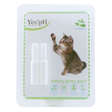 Yes!pH repelente insectos pipeta para gatos